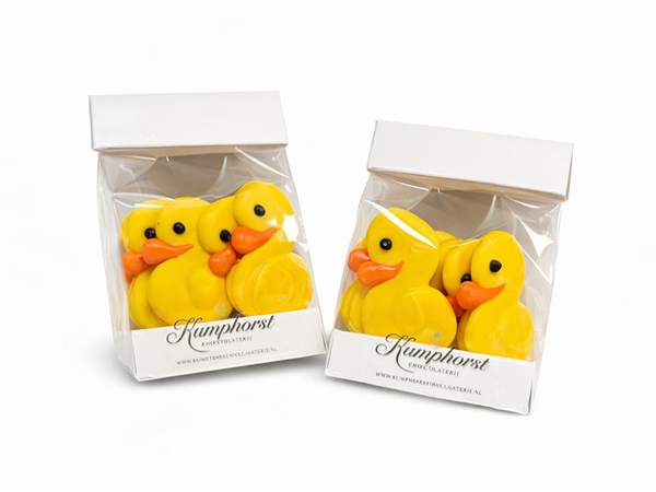 Chocolade eendjes 125 gr.