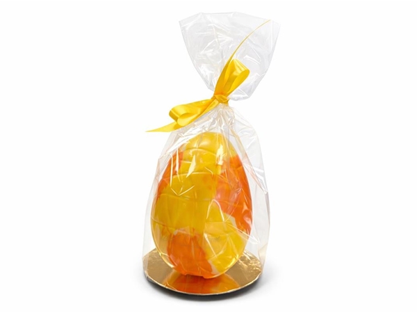 Gekleurd chocolade paasei